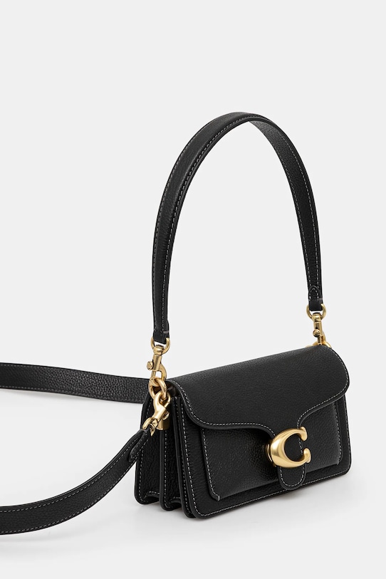 Кожаная сумочка Coach Tabby CY201 чёрный SS25