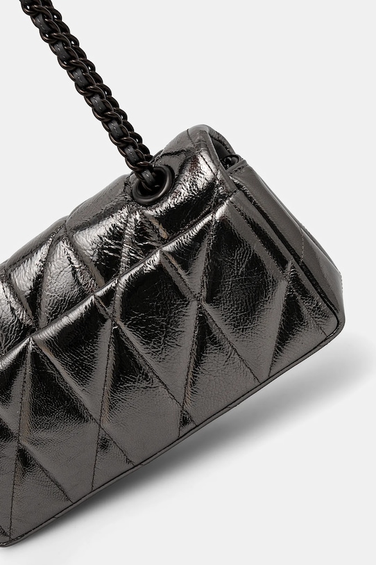 Doplňky Kožená kabelka Coach Tabby CW596 stříbrná