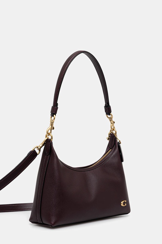 Δερμάτινη τσάντα Coach Juliet CW640 μωβ AA00