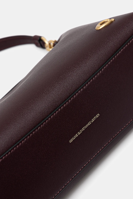 Δερμάτινη τσάντα Coach Juliet CW640 μωβ