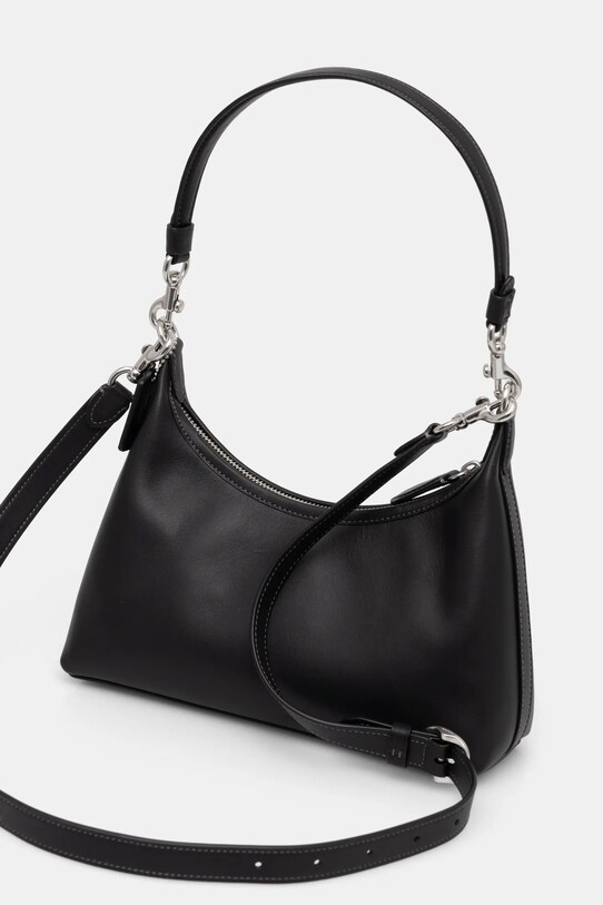 Accesorii Coach poseta de piele Juliet CW640 negru