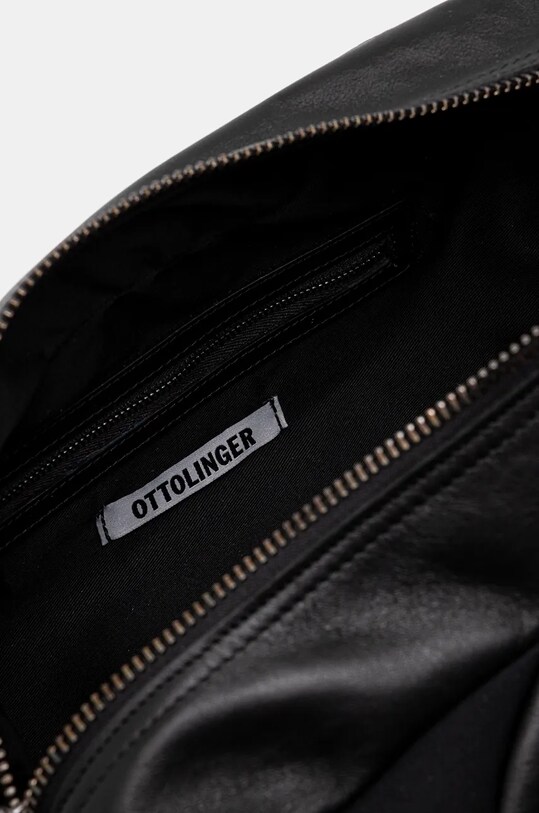 Kabelka Ottolinger Neoprene Leather Bag 1272101921 čierna