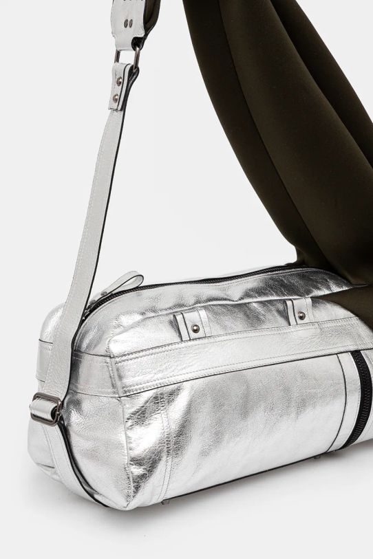 Αξεσουάρ Δερμάτινη τσάντα Ottolinger Neoprene Leather Bag 2227210110 ασημί