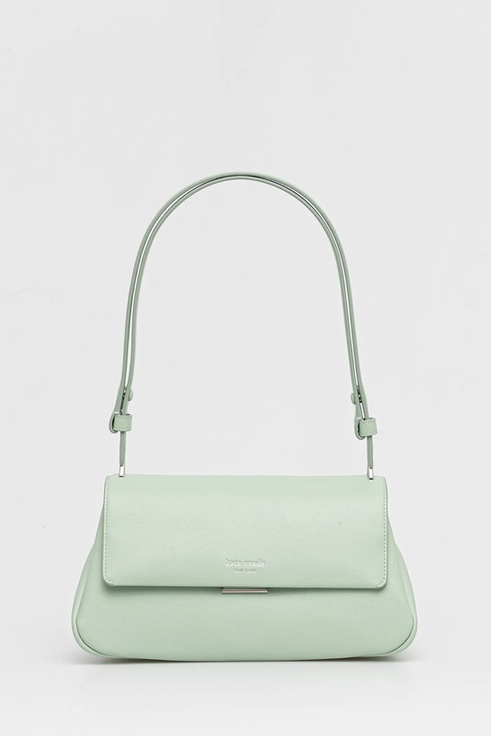 Kate Spade torebka skórzana zielony KF844