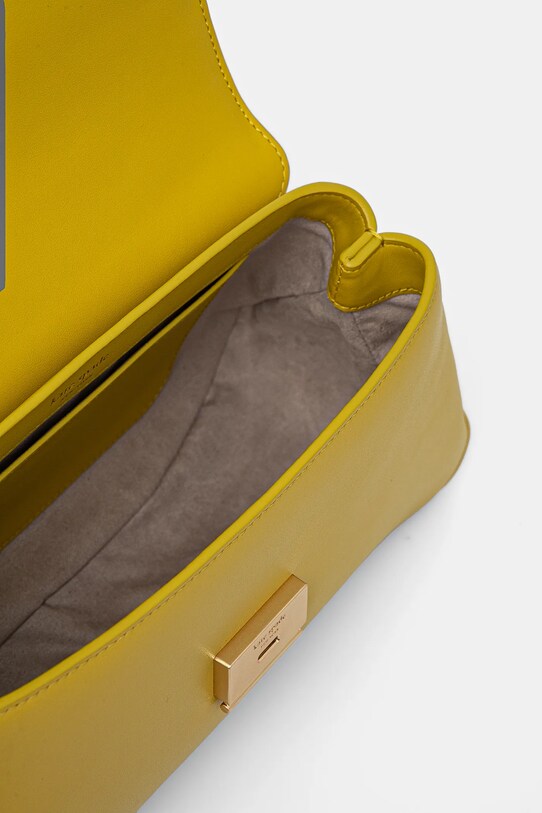 Шкіряна сумочка Kate Spade KF844 жовтий