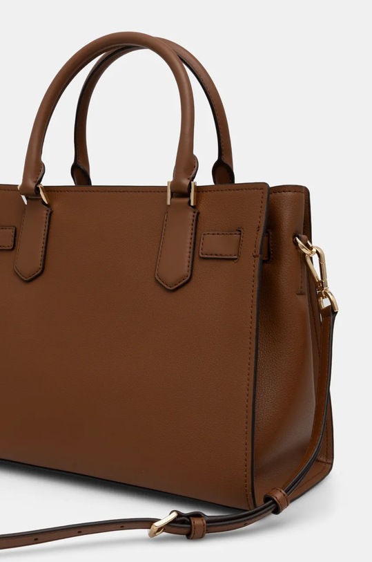 Αξεσουάρ Δερμάτινη τσάντα MICHAEL Michael Kors 35T1GHMS2L καφέ