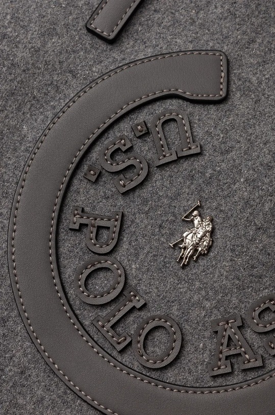 Kabelka U.S. Polo Assn. Stripes šedá BIUS28456WZC