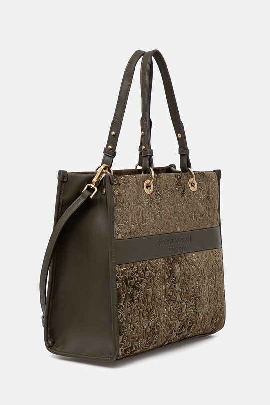 Torba U.S. Polo Assn. New Canyon BIUN08459WZC zelena SS25