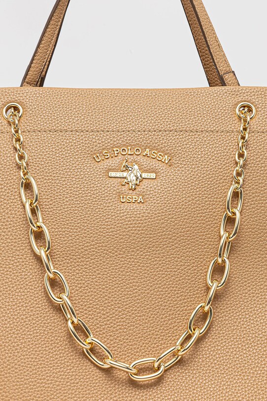 U.S. Polo Assn. torebka Stanford beżowy BEUSS6369WVP