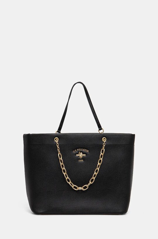 Τσάντα U.S. Polo Assn. Stanford συνθετικό μαύρο BEUSS6369WVP