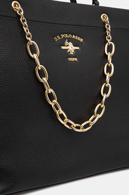 Kabelka U.S. Polo Assn. Stanford čierna BEUSS6369WVP
