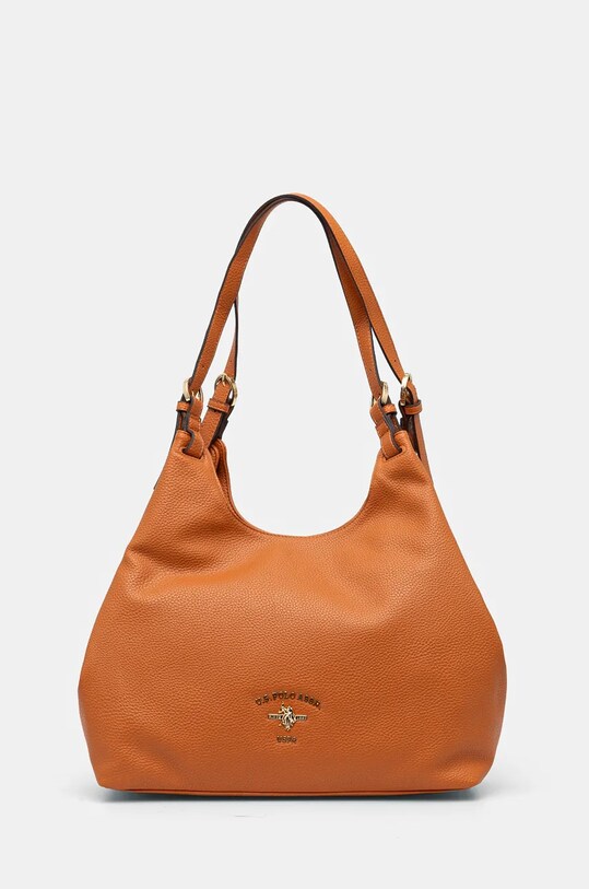 Kabelka U.S. Polo Assn. Stanford jednofarebný oranžová BIUSS8372WVP