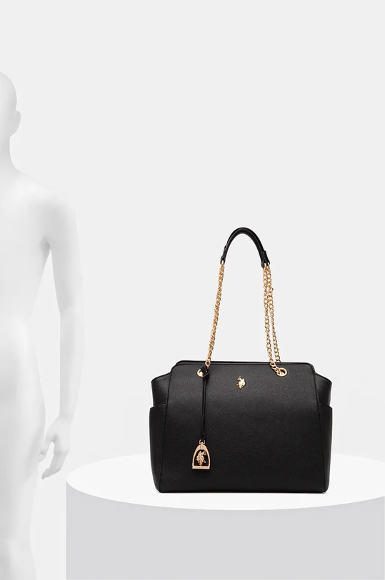 Kabelka U.S. Polo Assn. Jones BIUJE8387WVP černá