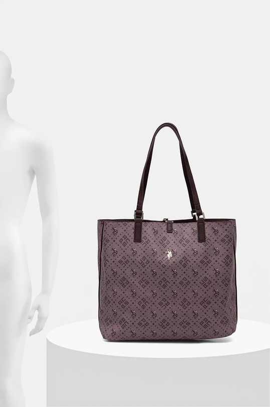 U.S. Polo Assn. torebka dwustronna New BIUM08508WVP fioletowy