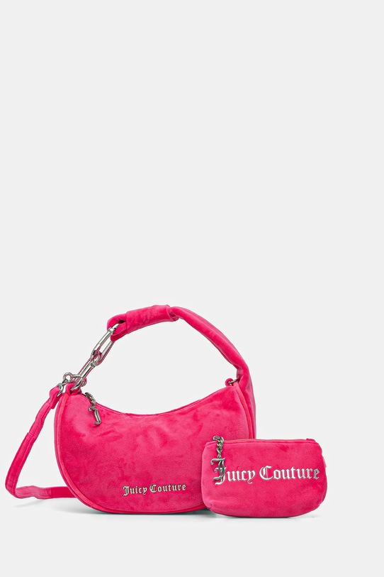 Juicy Couture torebka Blossom nie mieści A4 różowy BIJL55311WPO