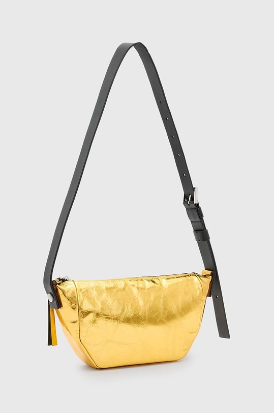 AllSaints poseta de piele MADEA CROSSBODY W231XB aur AW24