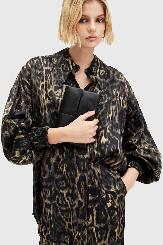 Шкіряна сумочка AllSaints EZRA QUILT CROSSBODY W305XB