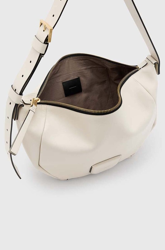 Шкіряна сумочка AllSaints MADEA SHOULDER BAG білий W348XB