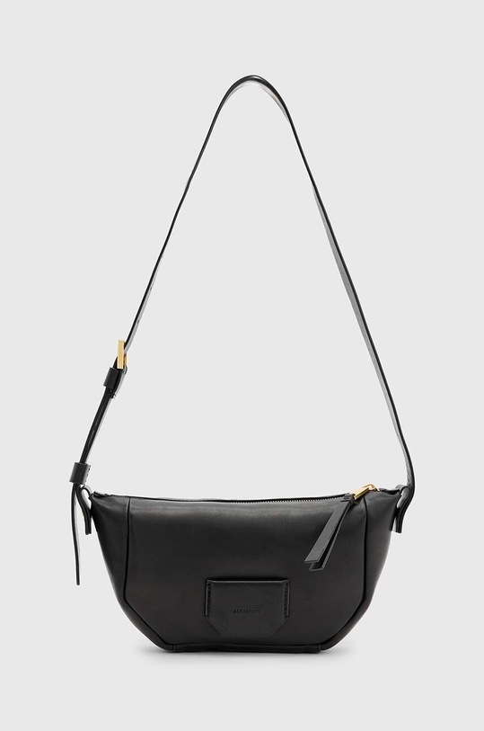 Кожаная сумочка AllSaints MADEA CROSSBODY кожа чёрный W349XB