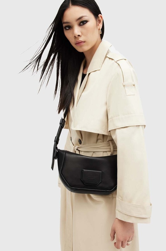 Кожаная сумочка AllSaints MADEA CROSSBODY W349XB