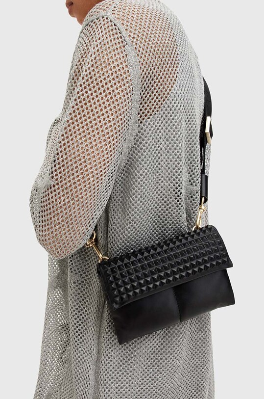 AllSaints poseta de piele EZRA STUD CROSSBODY W354XB