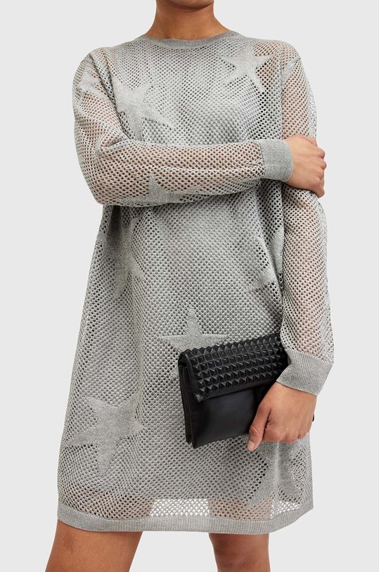 Kožna torba AllSaints EZRA STUD CROSSBODY W354XB