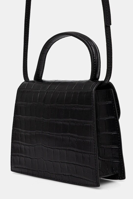 Accesorii By Malene Birger poseta de piele RAMIL 102410 negru