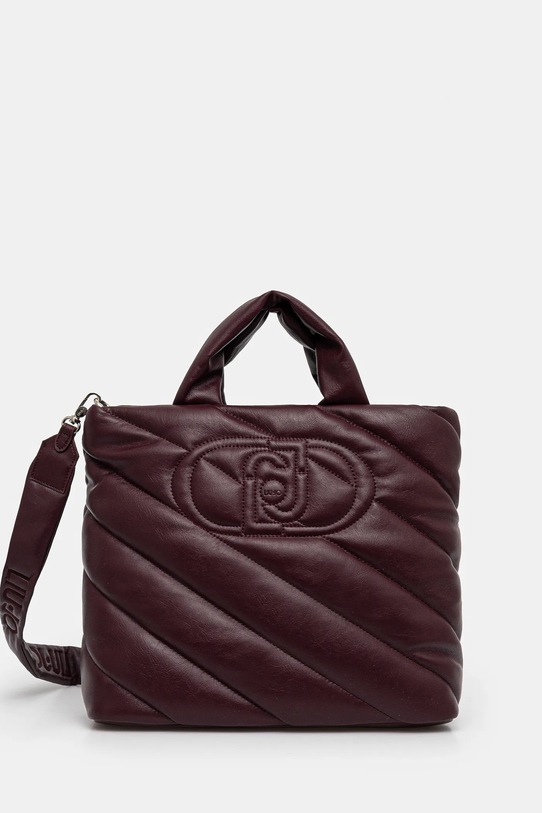 Kabelka Liu Jo imitácia kože burgundské AF4139.E0022