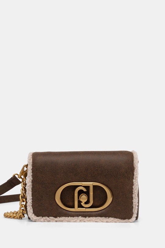 Kabelka Liu Jo nášivka hnědá AF4148.E0092