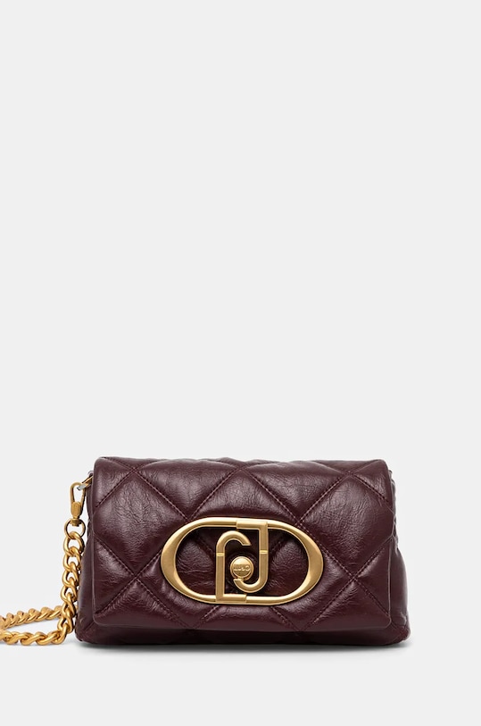 Kabelka Liu Jo nášivka burgundské AF4148.E0426