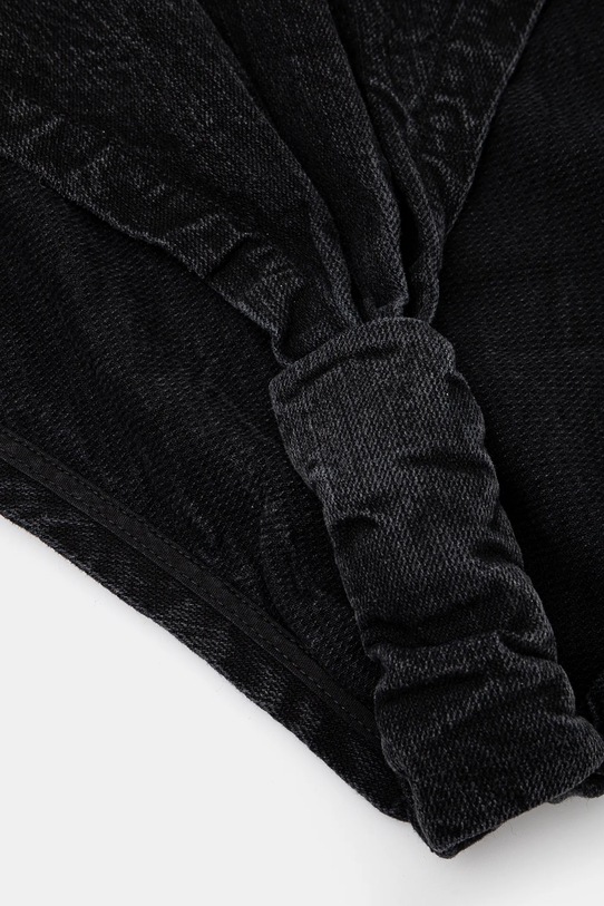 Our Legacy denim handbag Drip A4248DB black