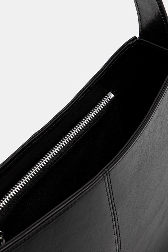 Шкіряна сумочка Our Legacy Flat A4248FT чорний