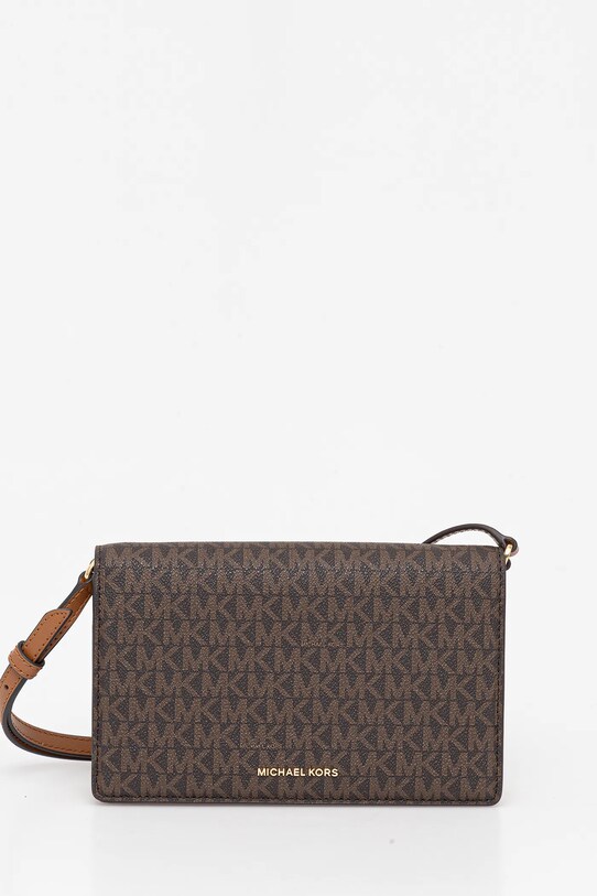 MICHAEL Michael Kors torebka nie mieści A4 brązowy 32T4GJ6C6B