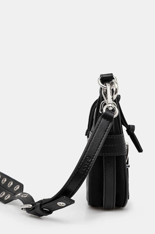 GANNI borsetta Bucky Bag Small Crossbody Nylon A6134 nero AW24