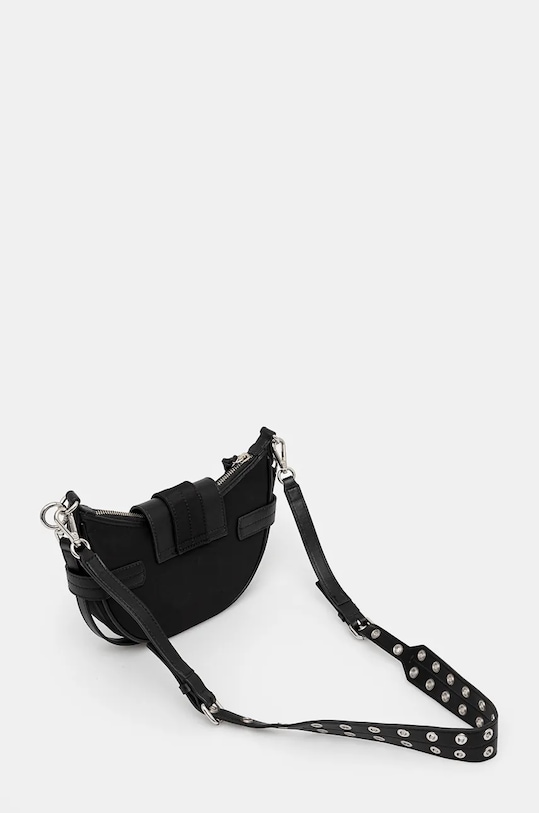 Accessori GANNI borsetta Bucky Bag Small Crossbody Nylon A6134 nero