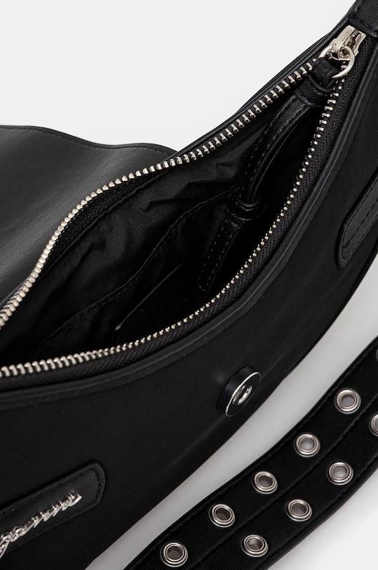 GANNI borsetta Bucky Bag Small Crossbody Nylon A6134 nero