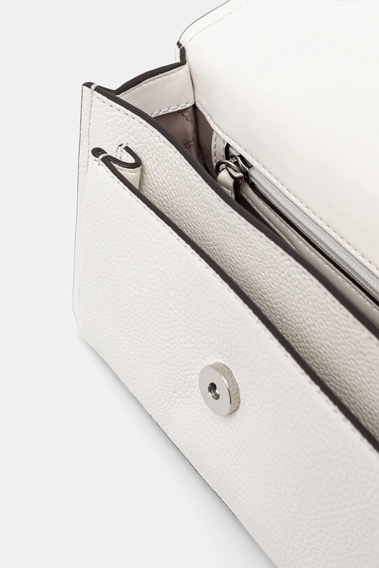 MICHAEL Michael Kors borsa a mano in pelle bianco 30T4SC7L3T
