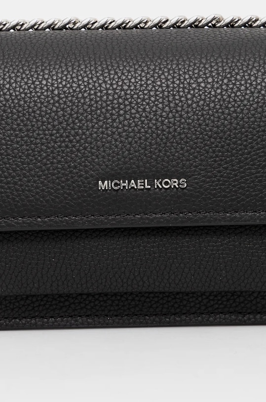 Usnjena torbica MICHAEL Michael Kors črna 30T4SC7L3T