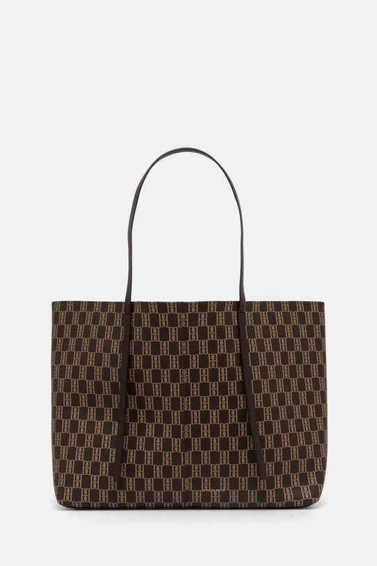 Torba By Malene Birger ABIGAIL imitacija zrnate kože smeđa Q72528007