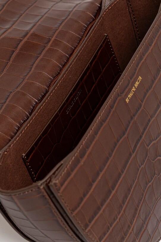 Шкіряна сумочка By Malene Birger CEBELLA Q72622001 коричневий