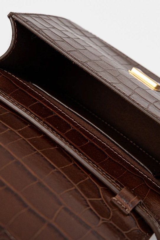 Шкіряна сумочка By Malene Birger RAMIL Q72622004 коричневий