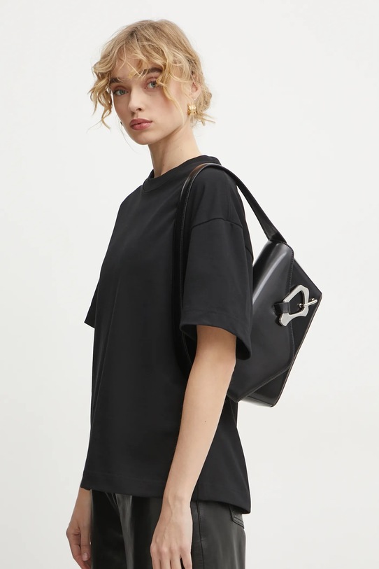 Heliot Emil leather handbag AW24.15.073.BLK01