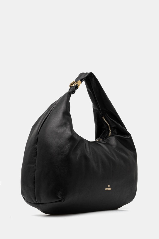 Kožená kabelka Missoni MI10042A čierna AW24