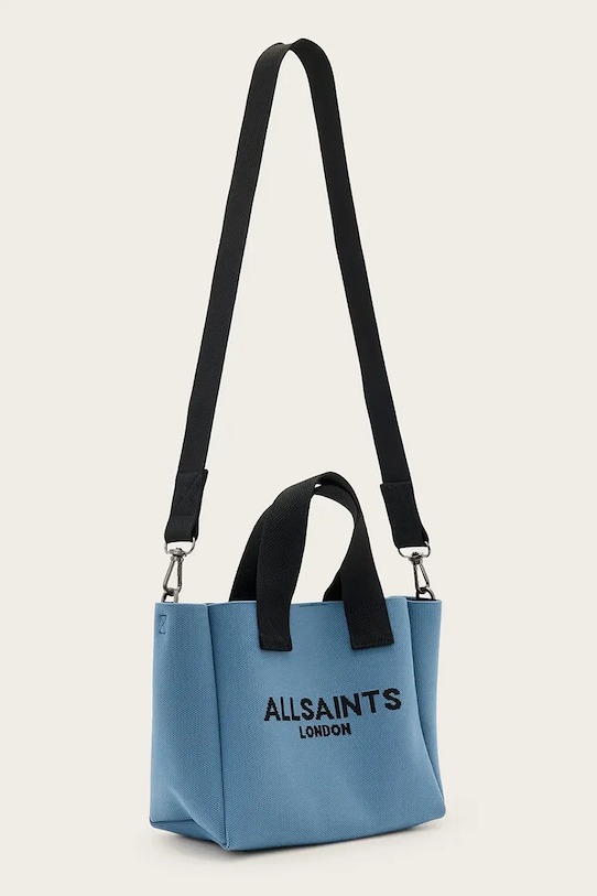 AllSaints poșetă IZZY MINI W237XA albastru SS25