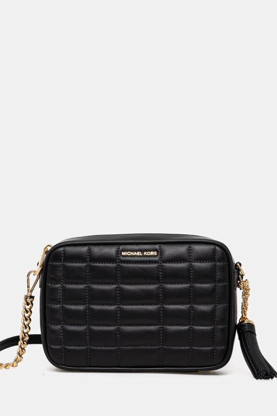 MICHAEL Michael Kors poseta de piele uni negru 32R4GJ6M8L