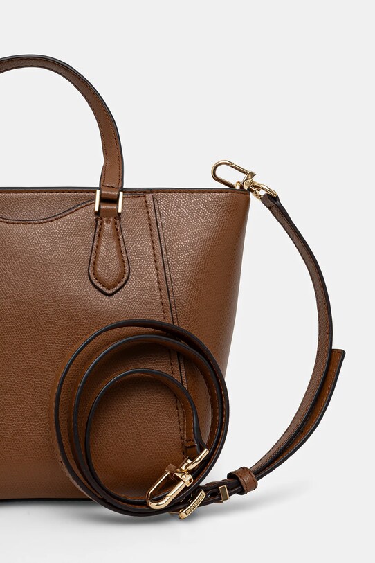Doplnky Kožená kabelka MICHAEL Michael Kors 32F4GTBC1L hnedá