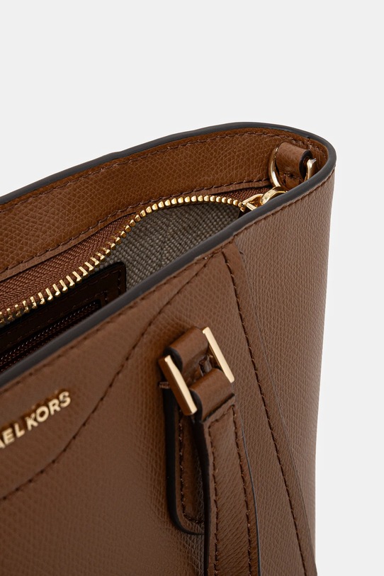 MICHAEL Michael Kors poseta de piele 32F4GTBC1L maro