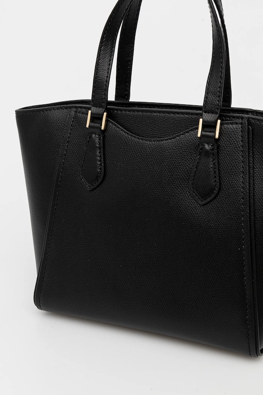 Kožená kabelka MICHAEL Michael Kors čierna 32F4GTBC1L