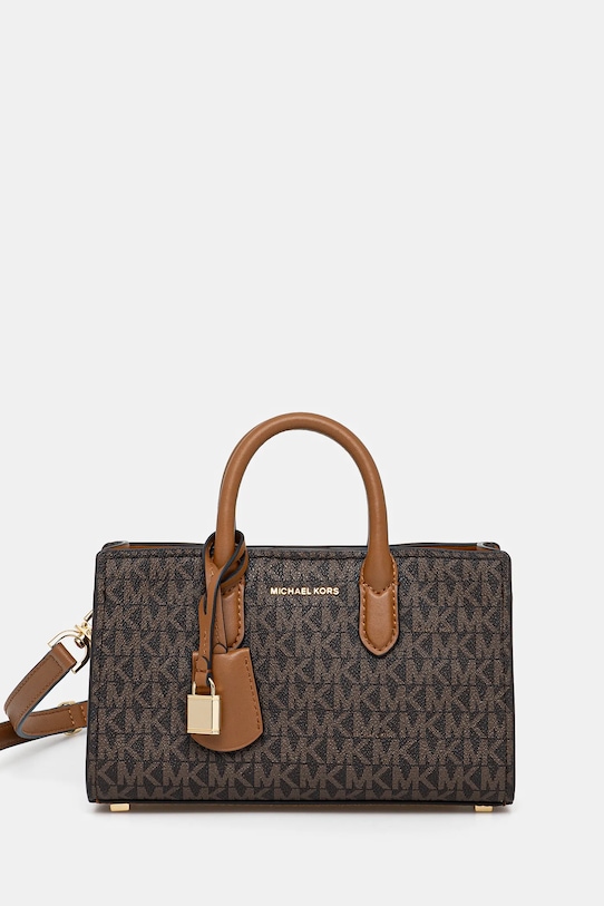 MICHAEL Michael Kors torebka nie mieści A4 brązowy 32F4GETC0B