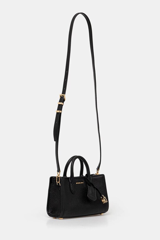 Kožená kabelka MICHAEL Michael Kors 32F4GETC0L čierna SS25